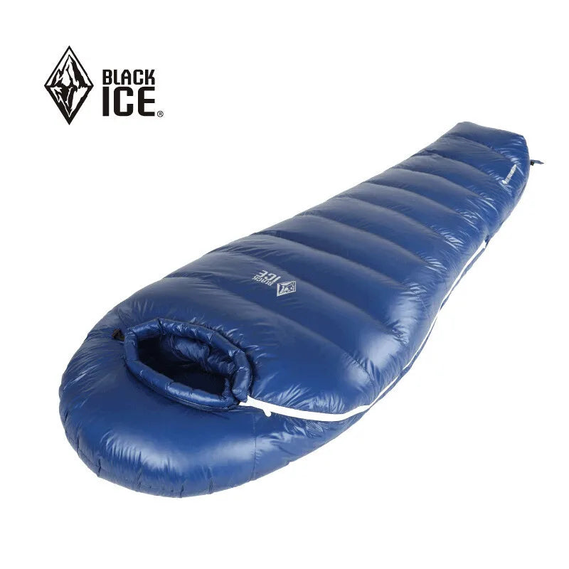 Black Ice G-series 700FP 15D Ultralight Mummy 90% Goose Down Sleeping Bag Ultra Warm Camping Blackice G200 G400 G700 G1000 G1300