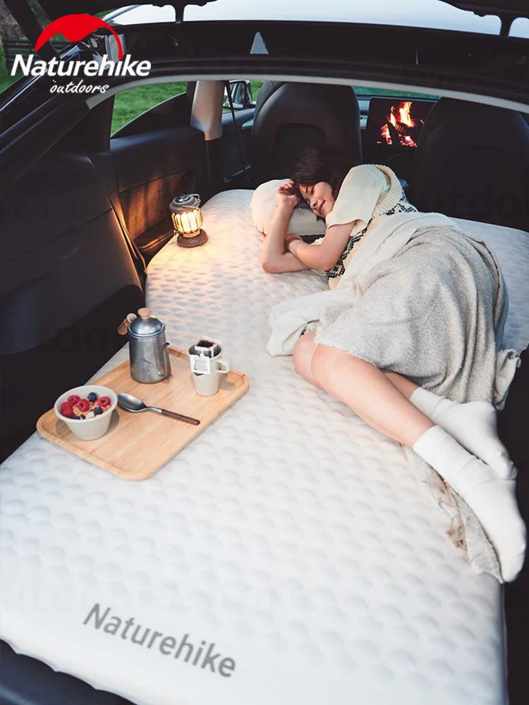Naturehike Air Matt Camping Ultralight Portable Self-inflating Outdoor Travel Car Air Mat 2 Person Inflatable Sleeping Mattress