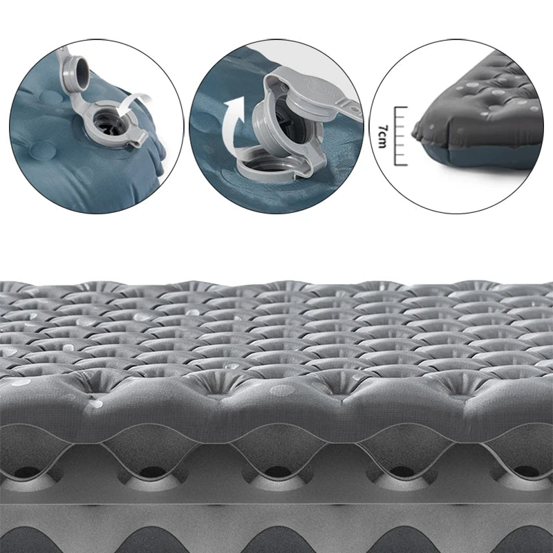 Naturehike Camping Mat Air Mattress Ultralight Camping Mattress Sleeping Mat Camping Bed Sleeping Pad Inflatable Mattress