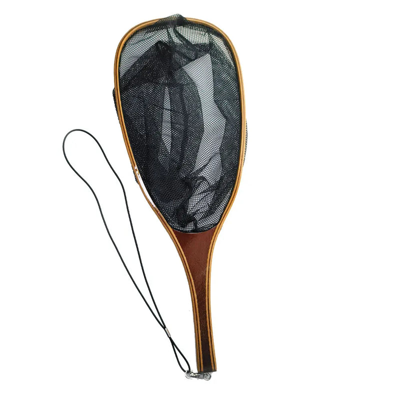Fly Fishing Landing Net Soft Rubber Trout Net Catch and Release Net Outdoor Fish Tackle Tool Equipment