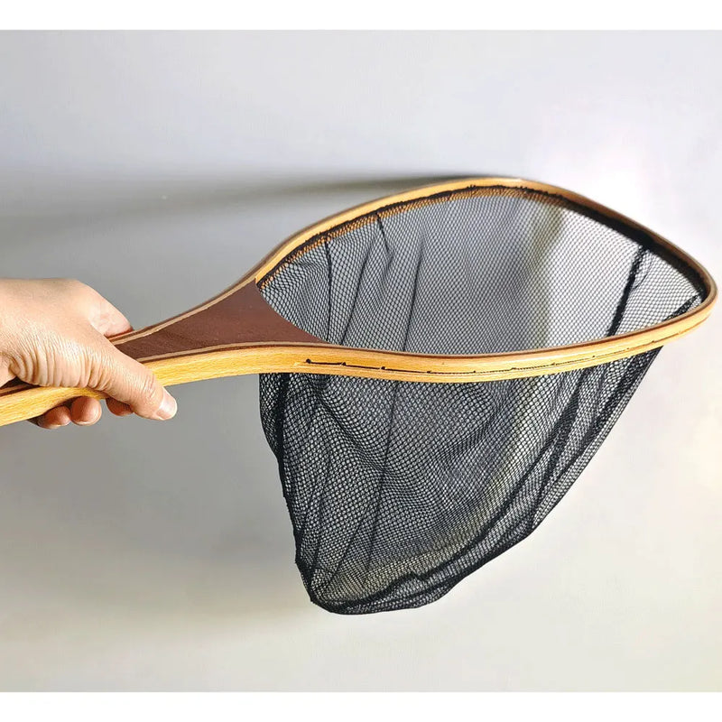 Fly Fishing Landing Net Soft Rubber Trout Net Catch and Release Net Outdoor Fish Tackle Tool Equipment