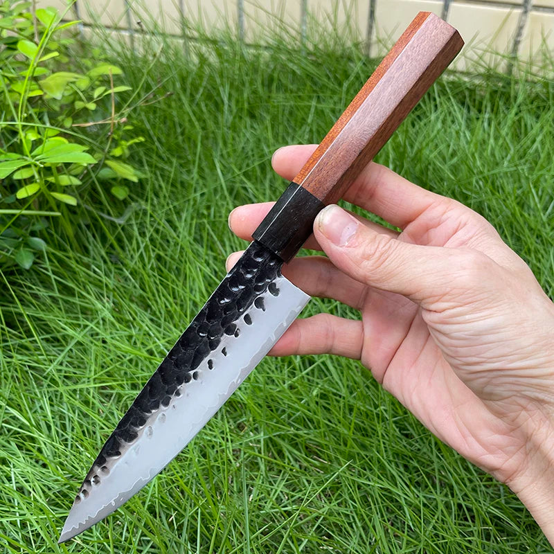 8Cr17MoV steel core blade 5.5-inch kitchen chef professional cooking EDC tool outdoor camping fruit cutting tool