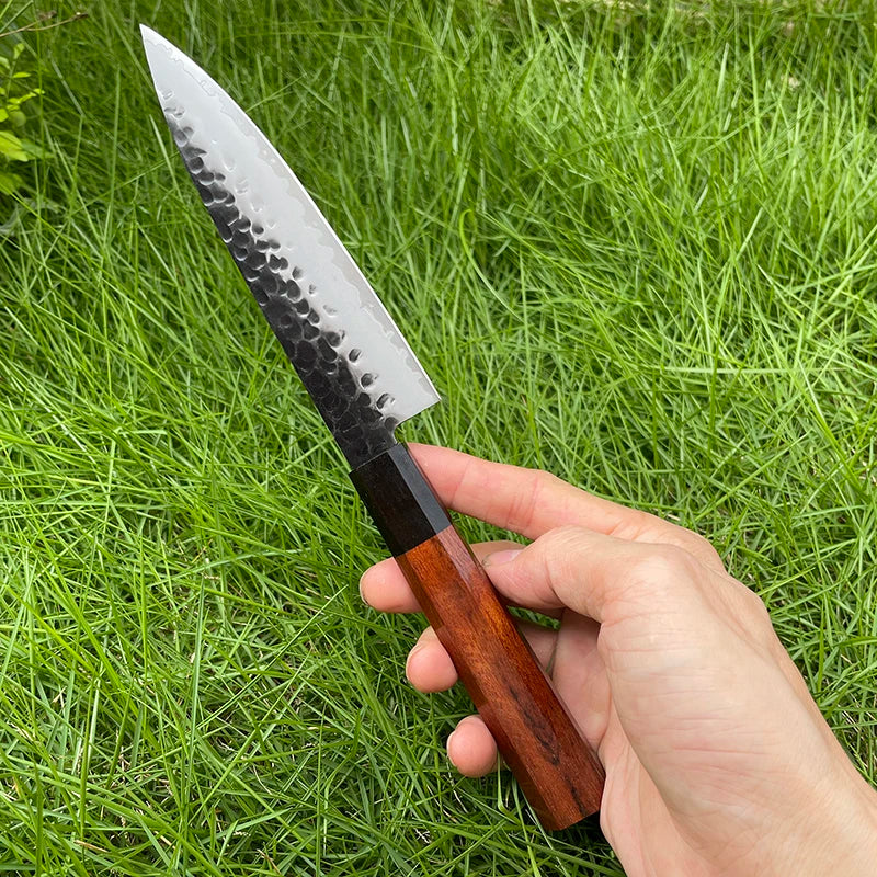 8Cr17MoV steel core blade 5.5-inch kitchen chef professional cooking EDC tool outdoor camping fruit cutting tool