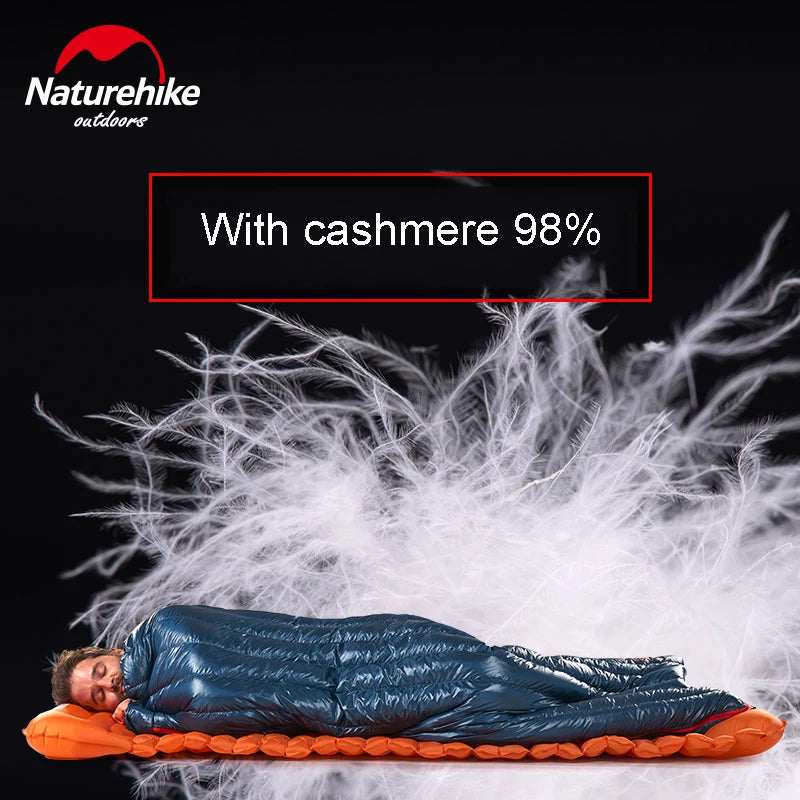 Naturehike cw280 Sleeping Bag Naturehike CWM400 Camping Ultralight Sleeping Bag Winter Duck Down Waterproof Sleeping Bags