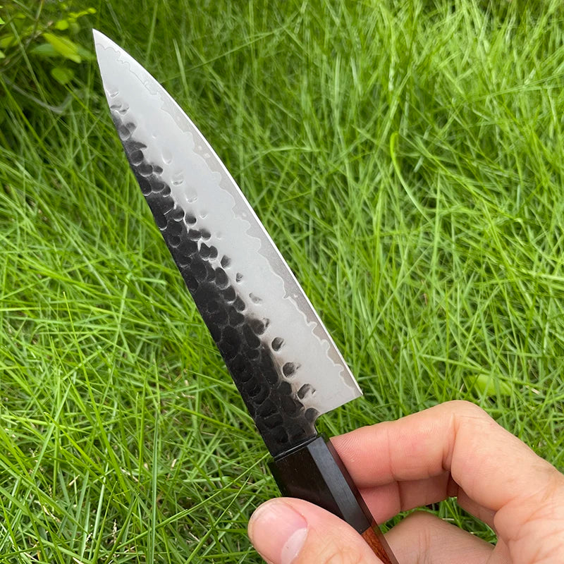 8Cr17MoV steel core blade 5.5-inch kitchen chef professional cooking EDC tool outdoor camping fruit cutting tool